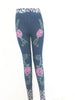 Fashion Slim Women Leggings Plus size Faux Denim Jeans Leggings Long Pocket Printing Summer Leggings Casual Pencil Pants