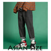 Privathinker Men Streetwear Blue Jeans 2019 Women Black Jeans Korean Fashions Harem Pants Male Denim Pants OverSize
