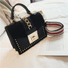 Luxury Handbags Women Bags Designer Rivet crossbody bags for women 2019 Fashion Small Messenger Shoulder bag ladies Hand Bag Red