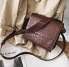 European Fashion Simple Women's Designer Handbag 2018 New Quality PU Leather Women Tote bag Alligator Shoulder Crossbody Bags