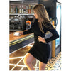 RUGOD 2019 New Slim Sweater dress Fashion sexy tunic knitted women dress Auturm winter warm pencil dresses vestidos female