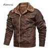 DIMUSI Winter Men Bomber Jacket Casual Mens Thick Fleece Army Tactical Coats Fashion Men Fur Collar Windbreaker Jackets Clothing