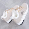 COVOYYAR 2019 Winter Women Shoes Warm Fur Plush Lady Casual Shoes Lace Up Fashion Sneakers Platform Snow Boots Big Size WSN324