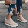 Women Sneakers Femme Vulcanized Shoes Ladies' Casual Slip On Ladies Flat Shoe Women Fashion Retro Sneakers / Autumn