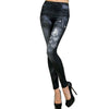 2019 Women New Fashion Classic Stretchy Slim Leggings Sexy imitation Jean Skinny Jeggings Skinny Pants big size bottoms hot sale