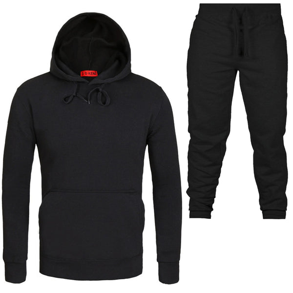 2019 Free Shipping Hot Sets Customized Print Men Hoodies+Pants Two Pieces Suits fashion clothing Winter Hoody Male S-3XL