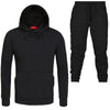 2019 Free Shipping Hot Sets Customized Print Men Hoodies+Pants Two Pieces Suits fashion clothing Winter Hoody Male S-3XL