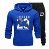 2019 Free Shipping Hot Sets Customized Print Men Hoodies+Pants Two Pieces Suits fashion clothing Winter Hoody Male S-3XL