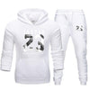 2019 Free Shipping Hot Sets Customized Print Men Hoodies+Pants Two Pieces Suits fashion clothing Winter Hoody Male S-3XL
