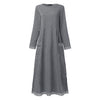 Fashion Women's Autumn Sundress ZANZEA 2019 Lace Patchwork Sweatshirts Dress Female Hoodies Plus Size Maxi Vestidos Pullover 5XL