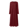 Fashion Women's Autumn Sundress ZANZEA 2019 Lace Patchwork Sweatshirts Dress Female Hoodies Plus Size Maxi Vestidos Pullover 5XL