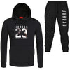 2019 Free Shipping Hot Sets Customized Print Men Hoodies+Pants Two Pieces Suits fashion clothing Winter Hoody Male S-3XL
