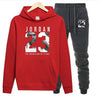 2019 Free Shipping Hot Sets Customized Print Men Hoodies+Pants Two Pieces Suits fashion clothing Winter Hoody Male S-3XL