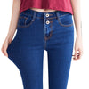 2020 New Fashion High Waist Skinny jeans Women Pencil Pants Cotton Slim Elastic Womens Long Casual Jeans for women jeans Q201
