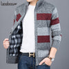 2020 Thick New Fashion Brand Sweater For Mens Cardigan Slim Fit Jumpers Knitwear Warm Autumn Korean Style Casual Clothing Male