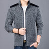 2020 Thick New Fashion Brand Sweater For Mens Cardigan Slim Fit Jumpers Knitwear Warm Autumn Casual Korean Style Clothing Male